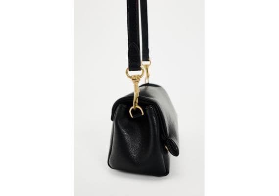 Zara   soft mini bag , Цвет: Черный, Размер: Только один размер, изображение 6