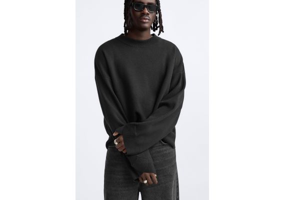 Zara Oversize sweater - limited edition , Цвет: Черный, Размер: S (US S), изображение 7