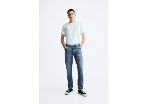 Zara Сохрани  slim-fit comfort jeans , Цвет: Синий, Размер: EU 38 (US 30)