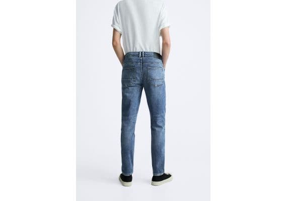 Zara Сохрани  slim-fit comfort jeans , Цвет: Синий, Размер: EU 38 (US 30), изображение 3