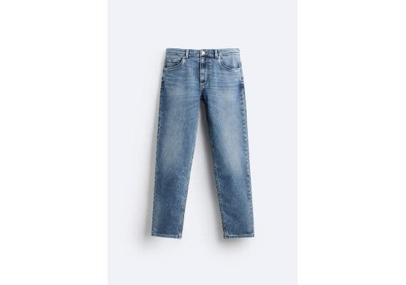 Zara Сохрани  slim-fit comfort jeans , Цвет: Синий, Размер: EU 38 (US 30), изображение 5