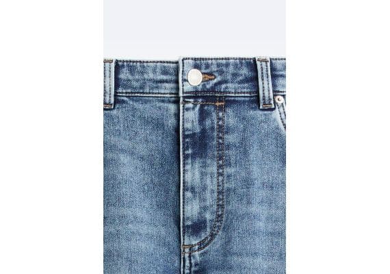 Zara Сохрани  slim-fit comfort jeans , Цвет: Синий, Размер: EU 38 (US 30), изображение 7