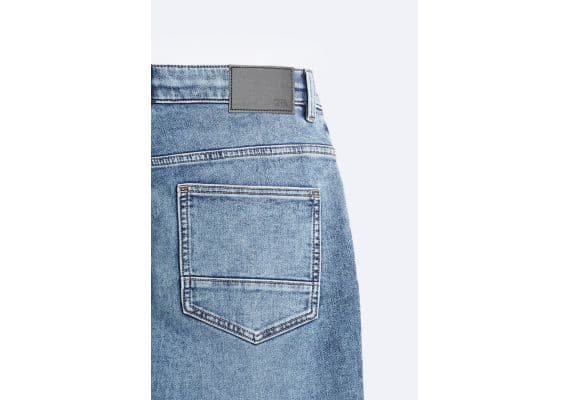 Zara Сохрани  slim-fit comfort jeans , Цвет: Синий, Размер: EU 38 (US 30), изображение 8