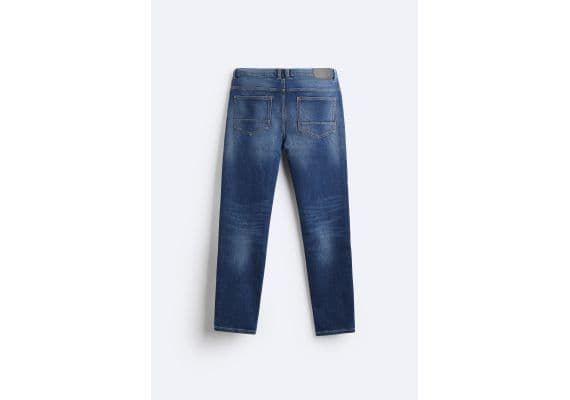 Zara  slim-fit comfort jeans , Цвет: Синий, Размер: EU 38 (US 30), изображение 6