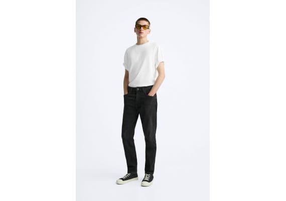 Zara   slim-fit comfort jeans , Цвет: Черный, Размер: EU 46 (US 36)