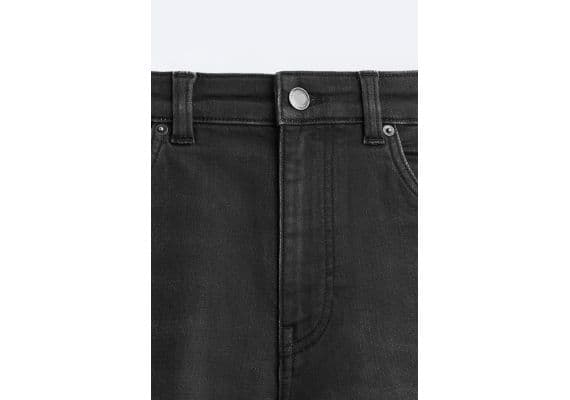 Zara   slim-fit comfort jeans , Цвет: Черный, Размер: EU 46 (US 36), изображение 8