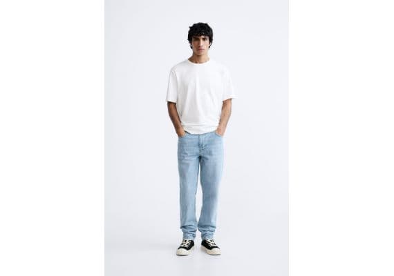 Zara   slim-fit comfort jeans , Цвет: Синий, Размер: EU 38 (US 30)