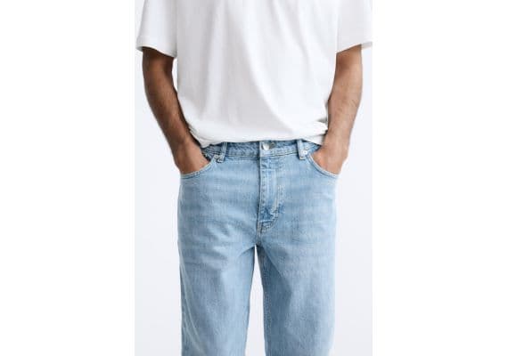 Zara   slim-fit comfort jeans , Цвет: Синий, Размер: EU 38 (US 30), изображение 5