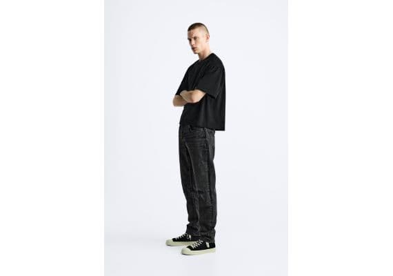 Zara Узкие джинсы slim fit , Цвет: Серый, Размер: EU 38 (US 30), изображение 4