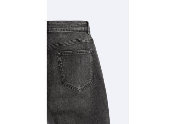 Zara Узкие джинсы slim fit , Цвет: Серый, Размер: EU 38 (US 30), изображение 8