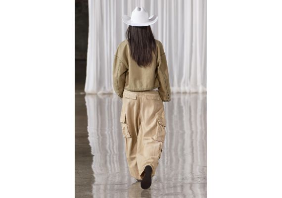 Zara Коллекция верхней одежды zw с отстрочкой , Цвет: Зеленый, Размер: XS, изображение 3