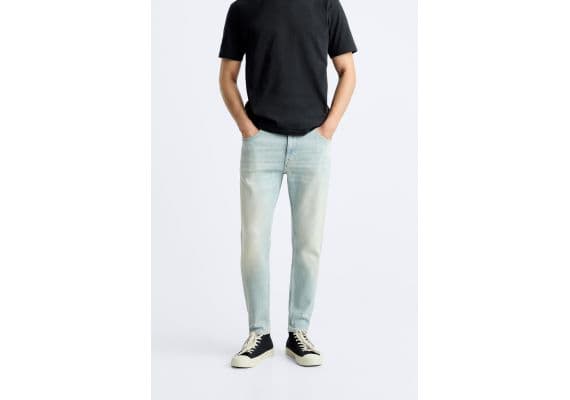 Zara   skinny fit джинсы , Цвет: Синий, Размер: EU 38 (US 30), изображение 2