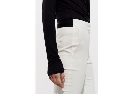 Zara Брюки jogger-waist , Цвет: Белый, Размер: S, изображение 3