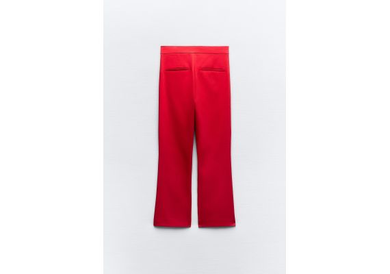 Zara   mini flared trousers , Цвет: Красный, Размер: XXL, изображение 6