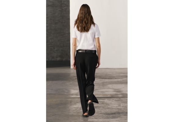 Zara Коллекция zw collection flared trousers , Цвет: Черный, Размер: XS, изображение 3