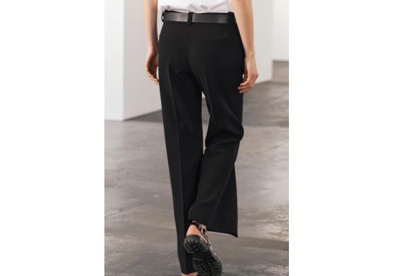 Zara Коллекция zw collection flared trousers , Цвет: Черный, Размер: XS, изображение 6