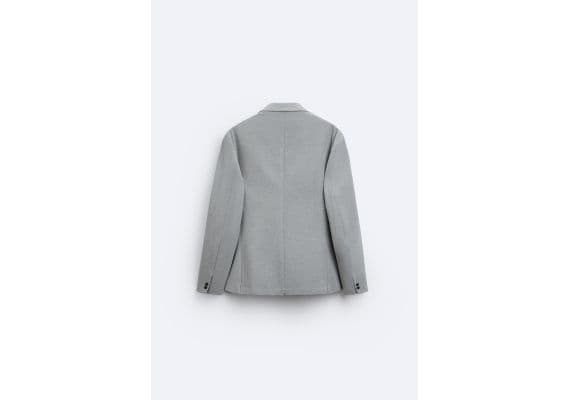 Zara   comfort blazer , Цвет: Серый, Размер: S (US S), изображение 8