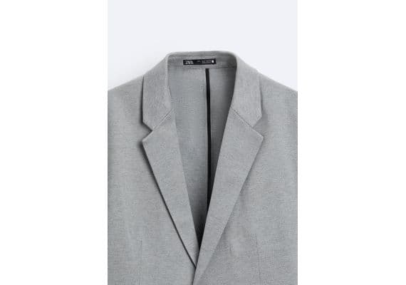 Zara   comfort blazer , Цвет: Серый, Размер: S (US S), изображение 9