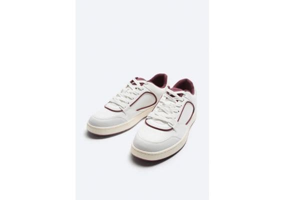 Zara Retro trainers , Цвет: Красный, Размер: 43, изображение 2