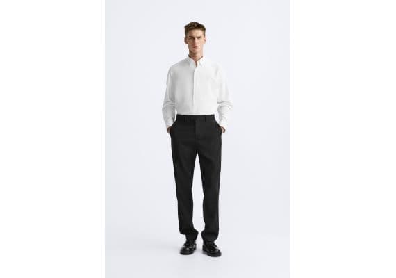 Zara Рубашка stretch shirt , Цвет: Белый, Размер: M (US M)