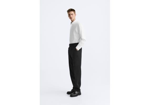 Zara Рубашка stretch shirt , Цвет: Белый, Размер: M (US M), изображение 4