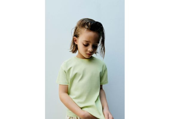 Zara 3-пакет простых футболок , Цвет: Оранжевый, Размер: 1½ лет (86 см), изображение 2