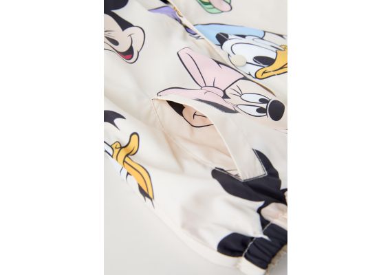 Zara Дождевик с капюшоном minnie mouse © disney, изготовленный из специальной водоотталкивающей ткани, Цвет: Бежевый, Размер: 6 лет (116 см), изображение 5