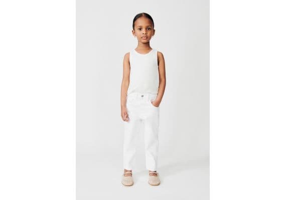 Zara Джинсы mom fit , Цвет: Белый, Размер: 1½ лет (86 см)