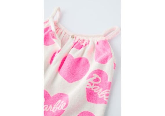 Zara   barbie™ mattel terry jumpsuit , Цвет: Розовый, Размер: 1½ лет (86 см), изображение 3