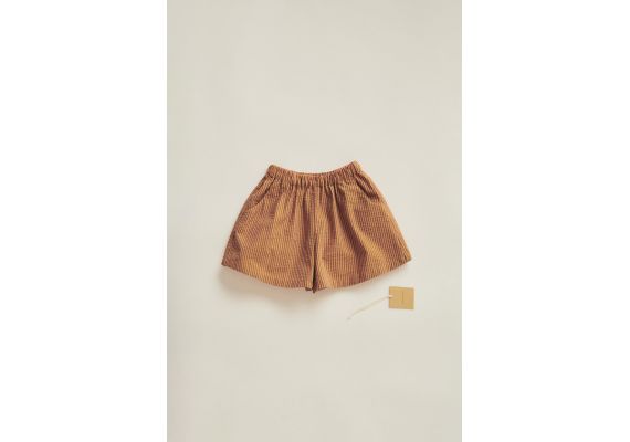 Zara Timelesz - полосатые бермуды шорты , Цвет: Оранжевый, Размер: 1½ лет (86 см), изображение 3