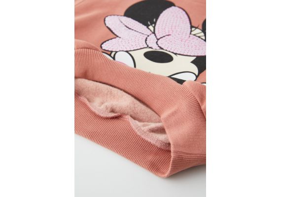 Zara Толстовка с блестками minnie mouse © disney , Цвет: Оранжевый, Размер: 12-18 месяцев (86 см), изображение 3