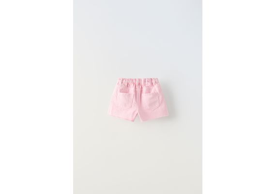 Zara   mom fit bermuda shorts , Цвет: Розовый, Размер: 6 лет (116 см), изображение 2