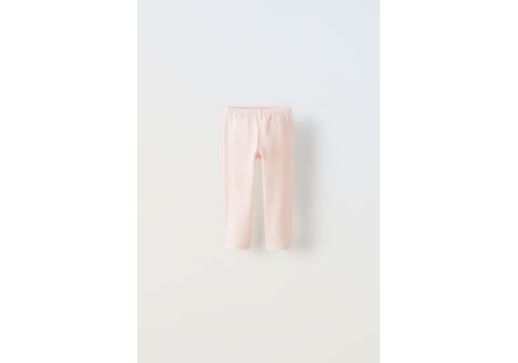 Zara Лосины с ребристым вторым слоем , Цвет: Розовый, Размер: 1½ лет (86 см)