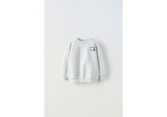 Zara Вышитая картa лос-анджелеса, Цвет: Серый, Размер: 1½ лет (86 см)