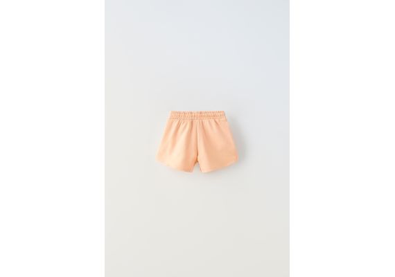 Zara Шорты из мягкого джерси с карманами , Цвет: Оранжевый, Размер: 1½ лет (86 см), изображение 2