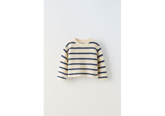 Zara Пуловер с полосатым узором , Цвет: multicolor, Размер: 1½ лет (86 см), изображение 3