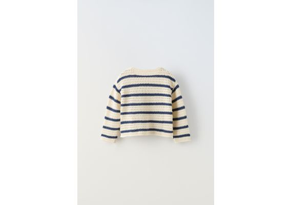 Zara Пуловер с полосатым узором , Цвет: multicolor, Размер: 1½ лет (86 см), изображение 4