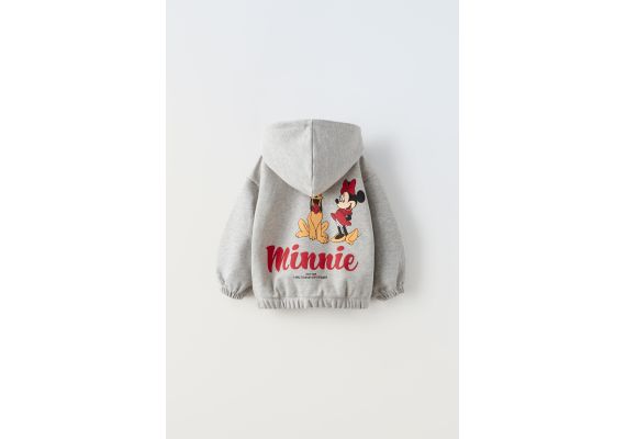 Zara Толстовка minnie mouse © disney , Цвет: Серый, Размер: 1½ лет (86 см), изображение 3