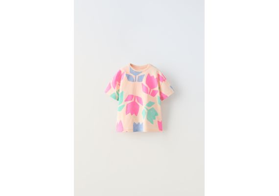 Zara Напечатанная футболка , Цвет: multicolor, Размер: 3 лет (98 см)