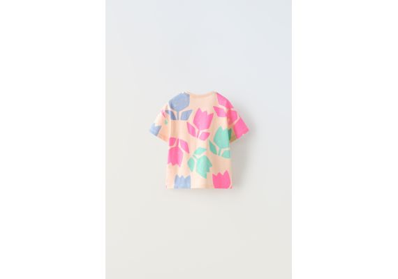 Zara Напечатанная футболка , Цвет: multicolor, Размер: 1½ лет (86 см), изображение 2