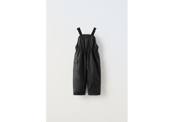 Zara Резиновые комбинезоны из флиса , Цвет: Черный, Размер: 3-4 лет (104 см), изображение 2