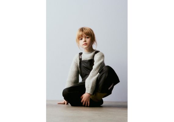 Zara Резиновые комбинезоны из флиса , Цвет: Черный, Размер: 3-4 лет (104 см), изображение 6