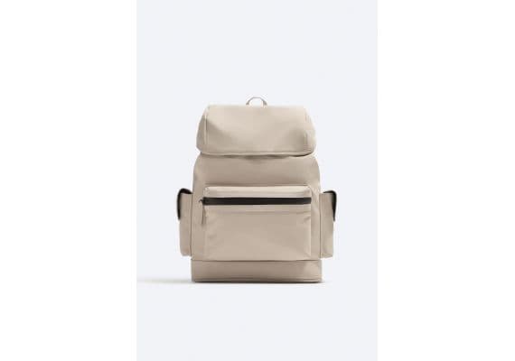 Zara Разделитель rubberised explorer рюкзак , изображение 6