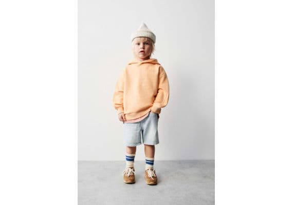 Zara Джинсовые бермуды в полоску , Цвет: multicolor, Размер: 1½ лет (86 см), изображение 5