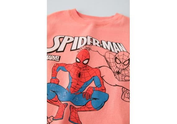 Zara Футболка spider-man © marvel , Цвет: Оранжевый, Размер: 1½ лет (86 см), изображение 3