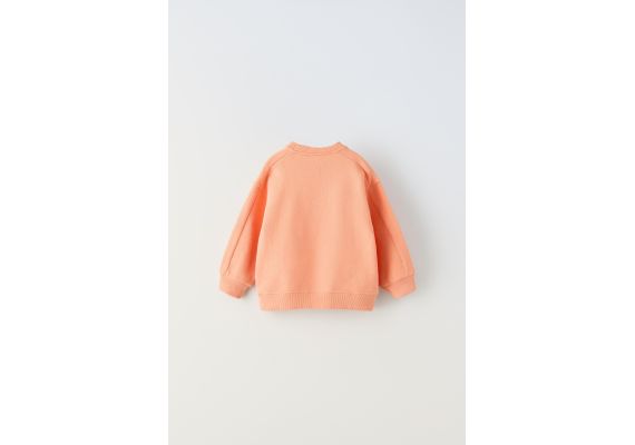 Zara Толстовка для занятий бегом с лозунгом , Цвет: Оранжевый, Размер: 3 лет (98 см), изображение 2