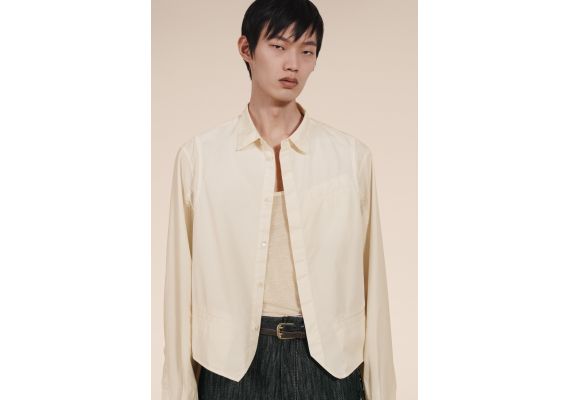 Zara Рубашка "vest-effect shirt" - лимитированное издание , Цвет: Белый, Размер: S (US S), изображение 2