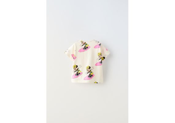 Zara Футболка с круглым вырезом и короткими рукавами, Цвет: multicolor, Размер: 1½ лет (86 см), изображение 2