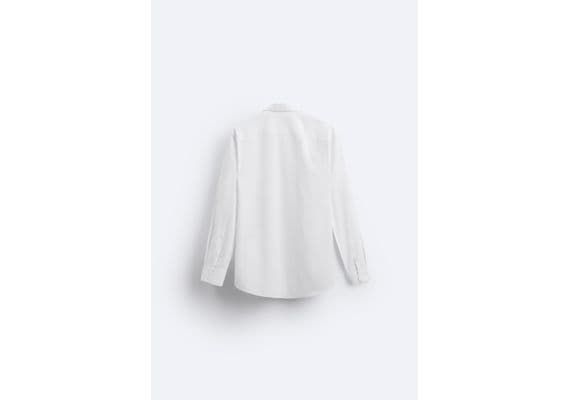 Zara Active shirt , Цвет: Белый, Размер: M (US M), изображение 7