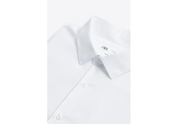 Zara Active shirt , Цвет: Белый, Размер: M (US M), изображение 10